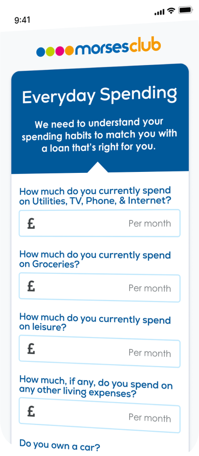 Income and Expenditure Rework